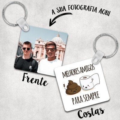 porta chaves melhores amigos para sempre papel higiénico porta chaves melhores amigos para sempre papel higiénico